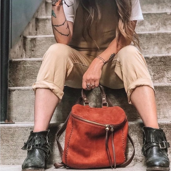 HOBO Handbags - HOBO River Backpack Rich Cognac Terracotta
